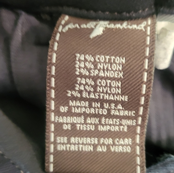 7 For All Mankind Women’s Size 25 Dark Jeans with Faux Leather Straps USA A1 - Picture 7 of 13